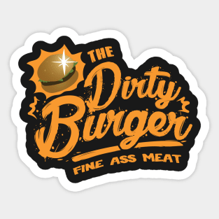 Dirty Burger Sticker